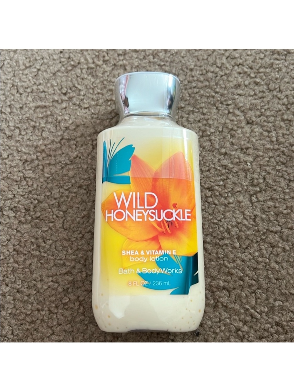Bath & Body Works Wild Honeysuckle Body Lotion - Yellow, Orange, Blue